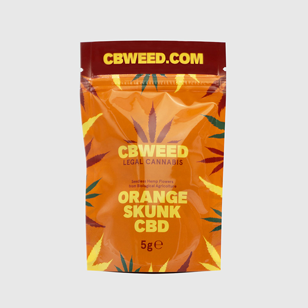 CBWEED CBD konopný kvet Orange skunk 5g 