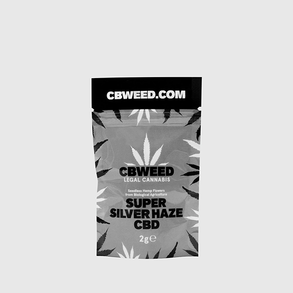 CBWEED CBD konopný kvet Super Silver Haze 2g 