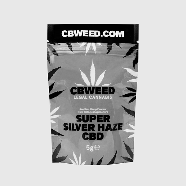 CBWEED CBD konopný kvet Super Silver Haze 5g 