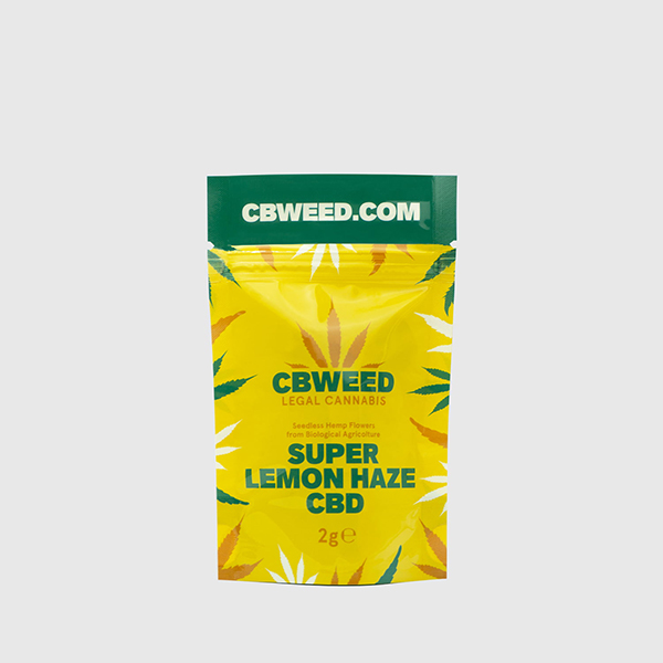 CBWEED CBD konopný kvet Super Lemon Haze 2g 