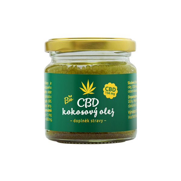 CBD kokosový olej 156mg 30ml Zelená Země