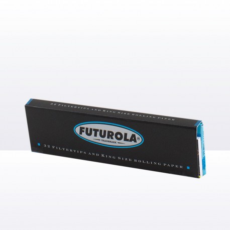 Cigaretové papieriky blue + cigaretové filtre 32ks Futurola