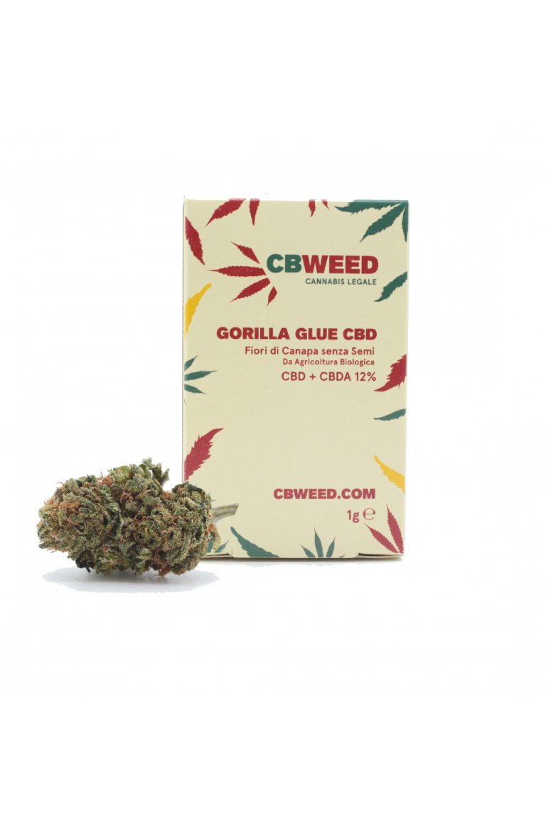 CBWEED CBD konopný kvet Gorila Glue 1g 