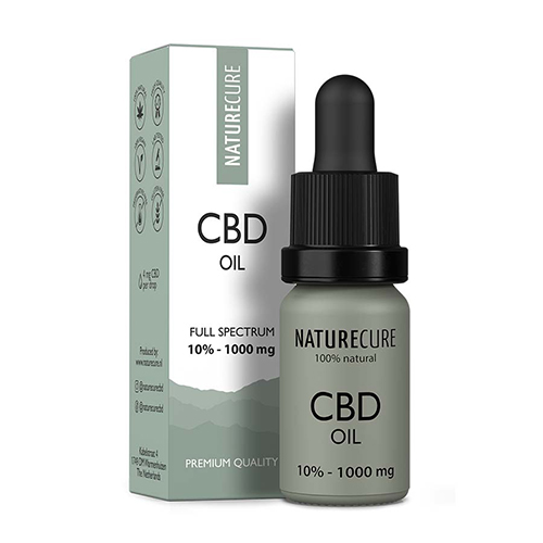 CBD olej 10% 10ml NATURE CURE