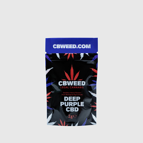 CBWEED CBD konopný kvet Deep Purple 2g 