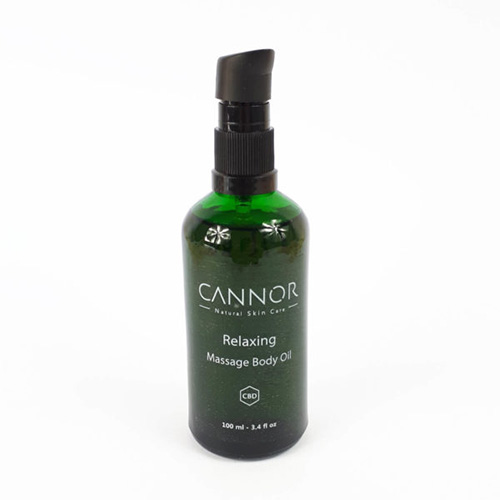 Cannor Masážny olej s CBD 100ml