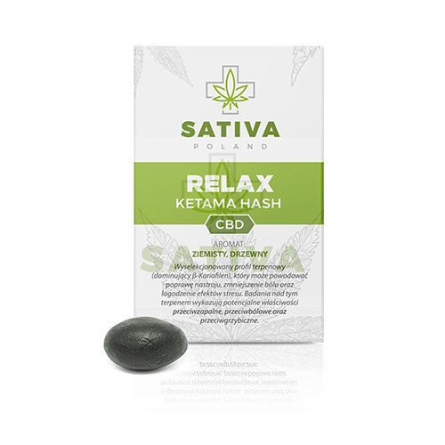 RELAX Ketama CBD Hašiš 1g SATIVA POLAND
