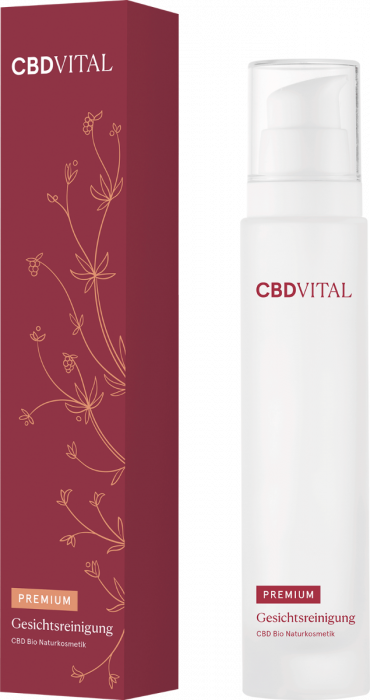 CBD BIO prírodná kozmetika na čistenie tváre 100ml CBD Vital