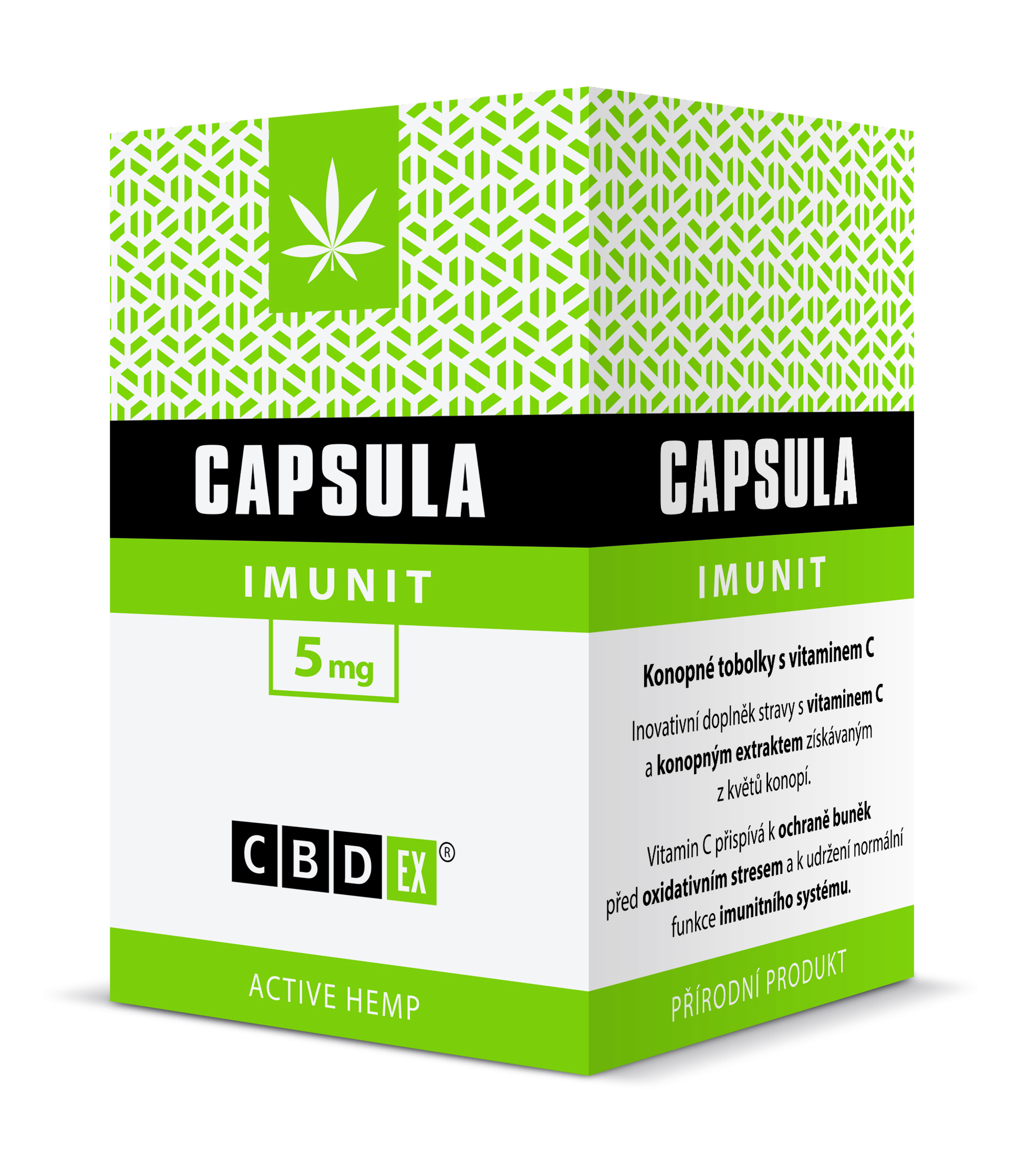 CBDex CBD Capsula Imunit 30 kapsúl