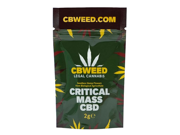 CBWEED CBD konopný kvet Critical Mass 2g 
