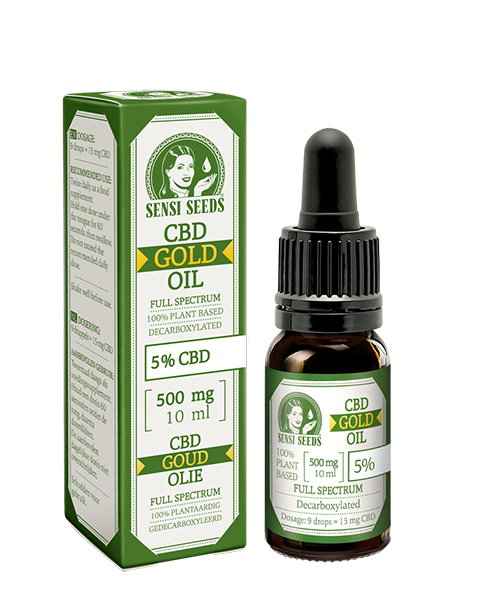 CBD olej GOLD 5% 10ml SENSI SEEDS