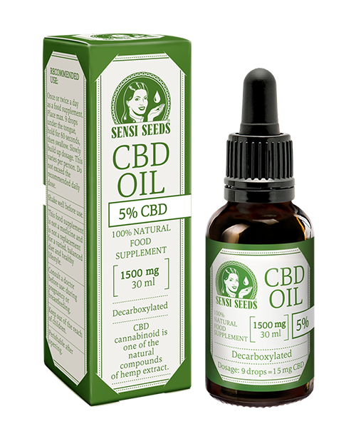 CBD olej 5% 30ml SENSI SEEDS