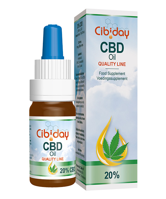 CBD olej Original Quality Line 20% 10ml Cibiday