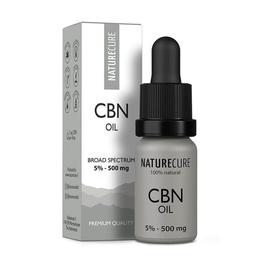 CBN olej kanabinol 5% 500mg 10ml NATURE CURE